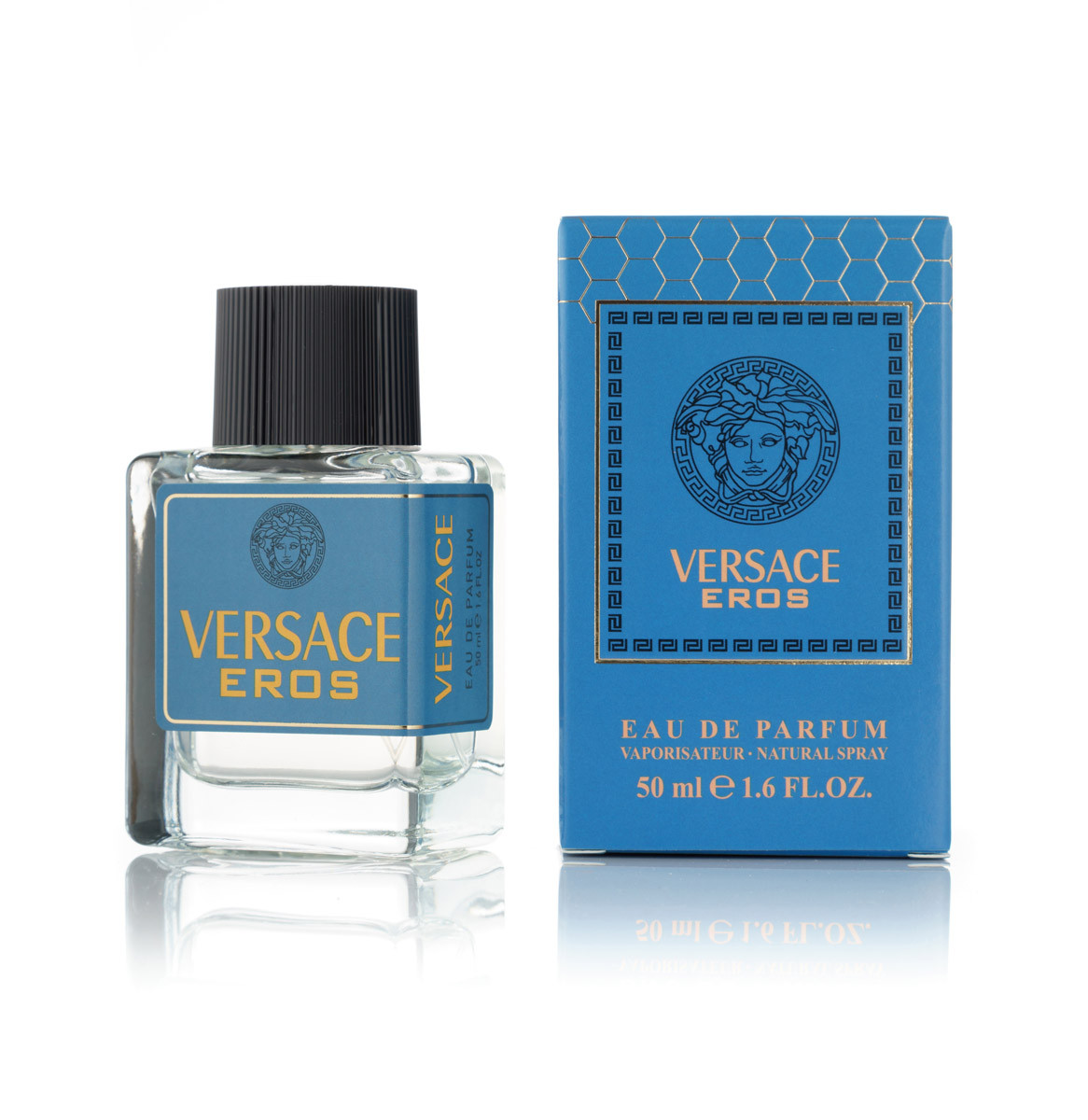 Чоловічий міні парфуми Versace Eros Pour Homme - 50 мл (код: 420)