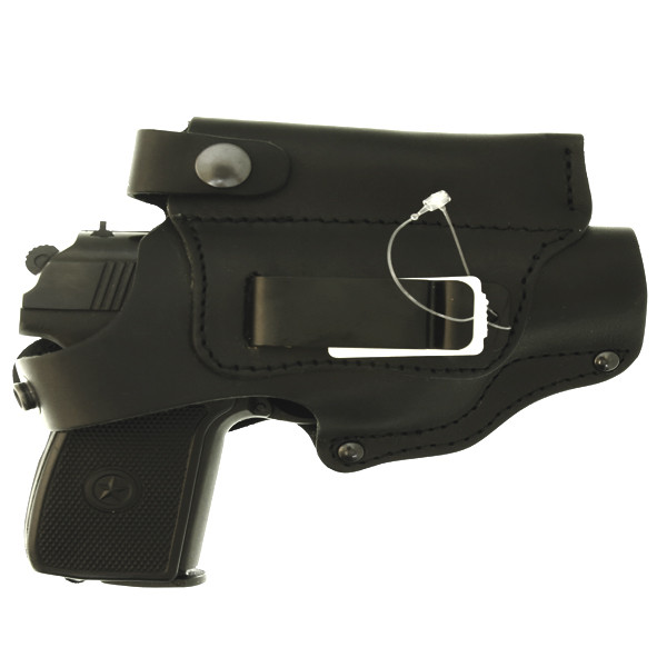 Кобура Кожа Открытая для Пистолета ПМ с Подсумком Под Запасной Магазин ...