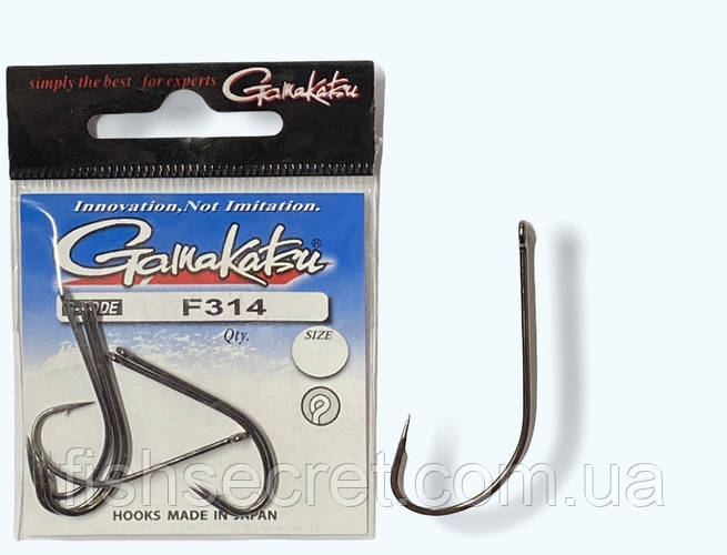Купить Крючки GAMAKATSU F314, цена 120 ₴ — Prom.ua (ID#1350267119)
