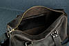 Шкіряна сумка Travel дизайн №80, натуральна Вінтажна шкіра, колір Шоколад, фото 2