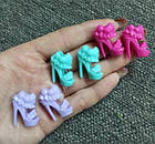 Босоніжки для Барбі на високих підборах, взуття для ляльки Barbie 1 пара, фото 2