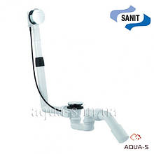 Сифон-автомат для ванни SANIT Swing D 40/50 мм. з ручним керуванням (Німеччина) 3531600S000