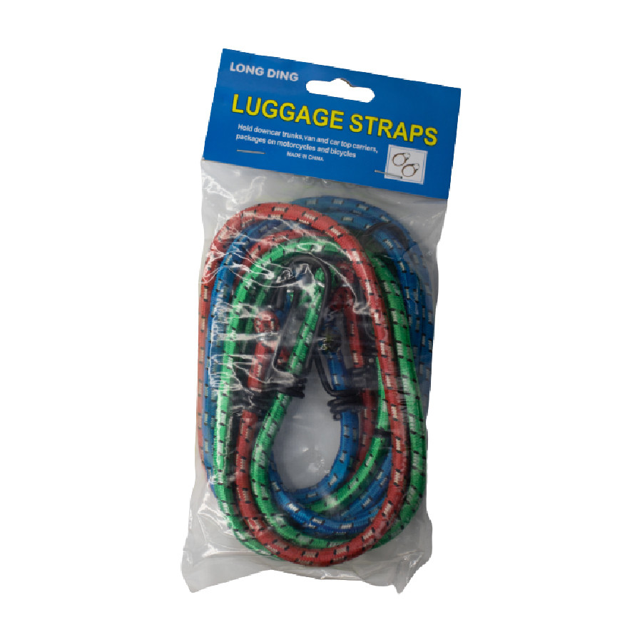 Трос багажний набір 3 еластичних троси ОПТ, фото 1