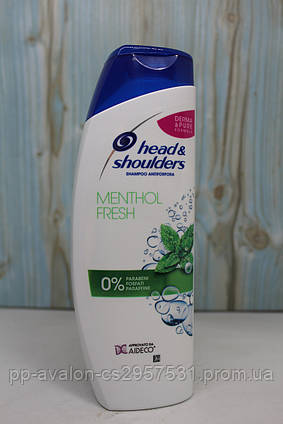 Шампунь Head&Shoulders Menthol Fresh 400 ml