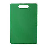 Дошка для нарізування пластикова зелена, фото 2