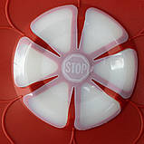 Кришка пароварка із захистом від переливу силіконова червона, фото 4