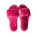 Хатні капці відкриті червоні 38-й розмір, фото 2