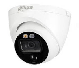 2 МП HDCVI відеокамера активного реагування DH-HAC-ME1200EP-LED 2.8mm