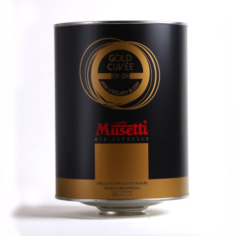 Кава в зернах Musetti Gold Cuvee ж/б 2 кг Італія Музетті, фото 1