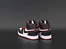 Мужские кроссовки Nike Air Jordan.Black/White. ТОП Реплика ААА класса., фото 2