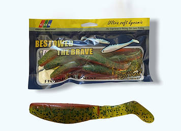 Силіконова принада виброхвост EOS 8.5 см 34