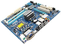 Мат. плата GIGABYTE GA-EG41MF-US2H LGA775, поддержка Xeon, (б/у)