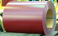 Гладкий лист, Бюджетный металл РАЛ 3005, Гладкий бюджетный лист с полимерным покрытием бордового цвета.