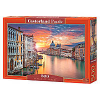 Пазл "Венеция на закате", 500 элементов Castorland (5904438052479)