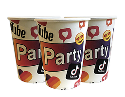 Стаканчики паперові з малюнком