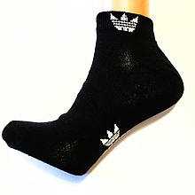 Спортивні шкарпетки жіночі хлопкові 36-41 демісезонні чорні