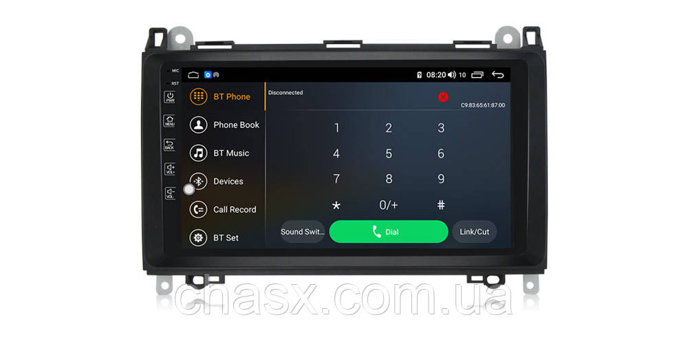 Штатна магнітола Torssen Mercedes Vito/Viano/Sprinter/Crafter F9332 4G Carplay
