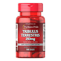 Стимулятор тестостерона Puritan's Pride Tribulus Terrestris 250 mg, 90 капсул