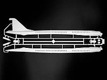 Збірна модель радянського надзвукового пасажирського літака Ту-144. 1/144 ICM 14401, фото 3