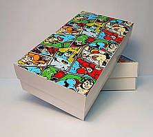 Подарункова коробка DC Comics Супергерої картонна 28x15x7,5 см