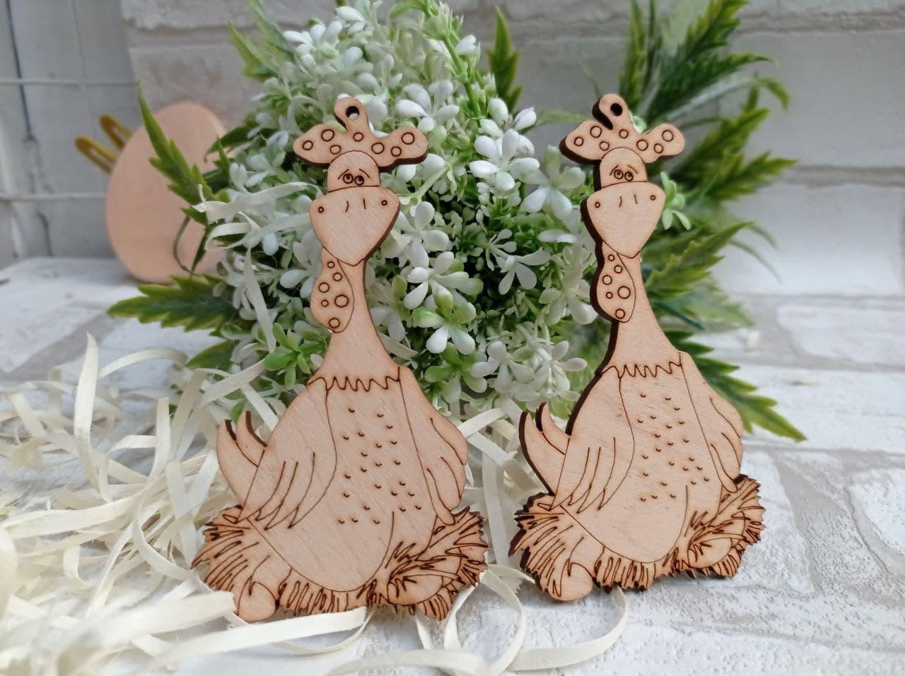 Півник заготовка до Великодня, фанера 10х5,5см, фото 1