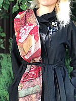 Женский модный весенний шарф с принтом из Турции 70*180см