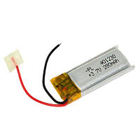 Акумулятор з контролером заряду Li-Pol PL401230 3,7V 280 mAh (4*12*30 мм)
