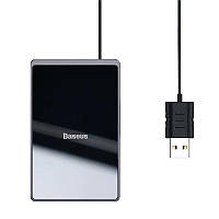 Беспроводное зарядное устройство Baseus Wireless Charger Card Ultra Thin 15W WX01B-01 Black