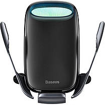 Автомобільний тримач холдер із БЗУ Baseus Wireless Charger Milky Way Bracket Holder WXHW02-01 Black, фото 6