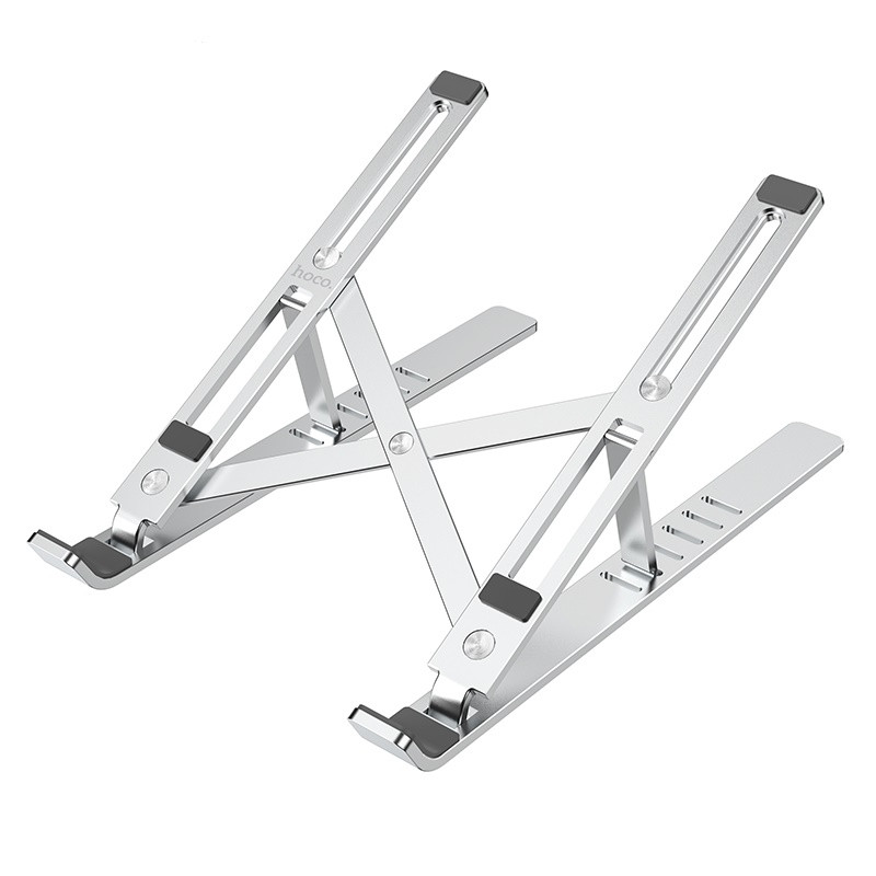 Підставка для ноутбука планшета HOCO folding 6-level adjustment notebook stand DH06 Сірий