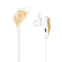Bluetooth-гарнитура Baseus Stereo Bluetooth Headset Musice Sport Series White-Gold