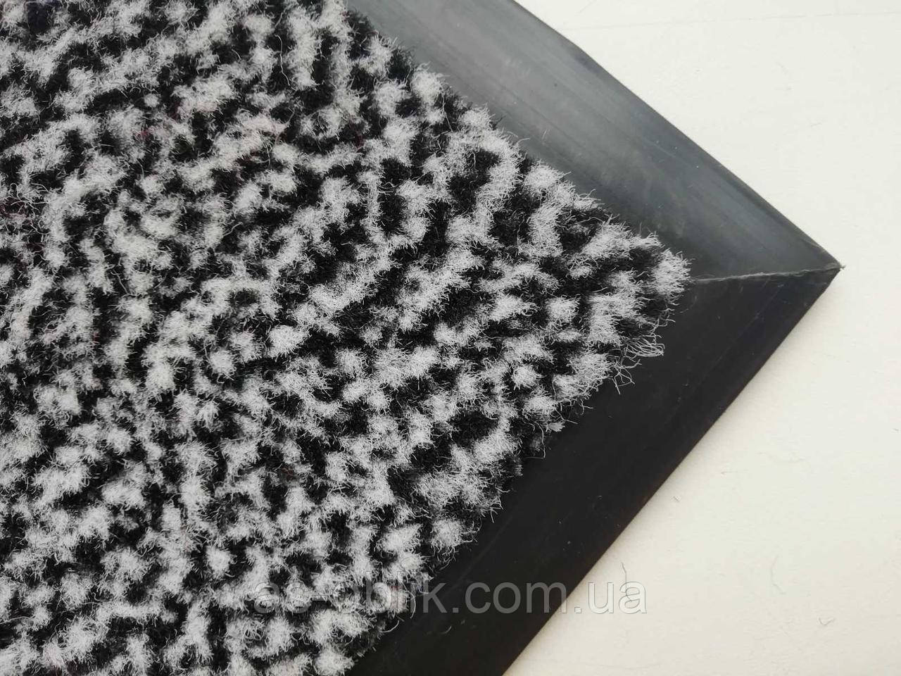 Килим вологопоглинаючий Париж сірий світлий, фото 1