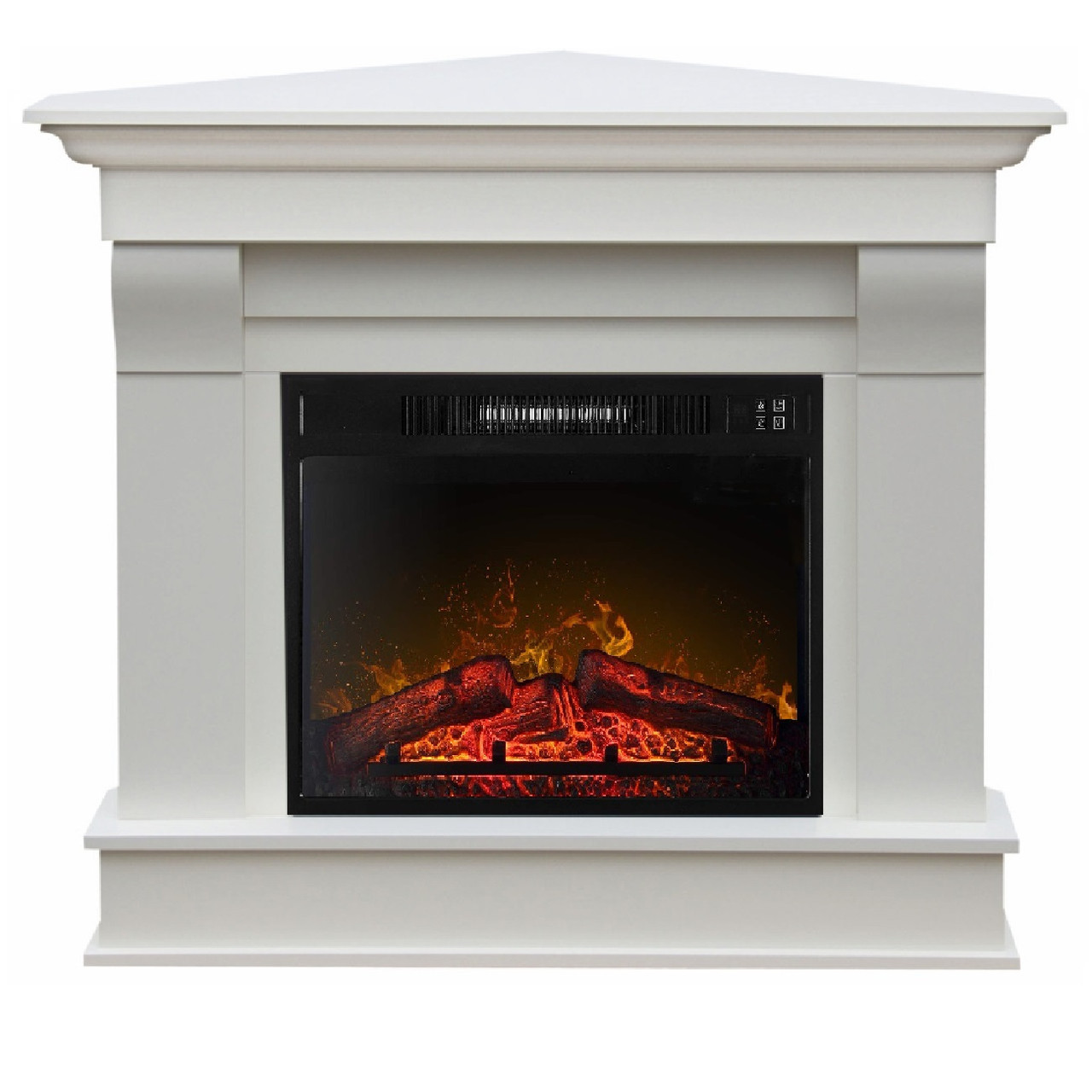 Камін електричний кутовий ArtiFlame ALBION CORNER AF23 БІЛИЙ ВАНІЛЬ