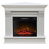 Камін електричний кутовий ArtiFlame ALBION CORNER AF23 БІЛИЙ Б'ЯНКО, фото 6