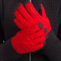 Перчатки горнолыжные теплые женские зимние B-666 красный