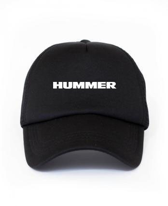 Спортивна кепка Hummer, Хаммер, тракер, річна кепка, чоловічий, жіночий, чорного кольору,