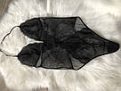 Чорне мереживне боді Victoria's Secret💋 комбідрес (М) V-wire Teddy, фото 6