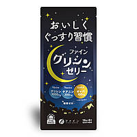 FINE JAPAN Glycine Premium ЖЕЛЕ с глицином , GABA, L-теанином 6 стиков по 15 грамм