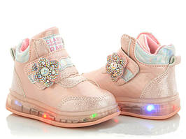 Дитячі черевики для дівчинки Bbt р24-25 (код 5306-00)
