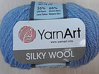 Пряжа Silky Wool YarnArt шерсть -65%, шелк - 35%