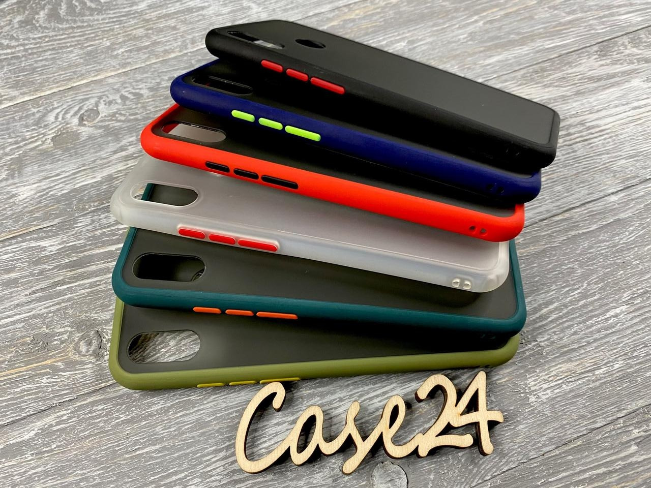 TPU чохол накладка Matte Color Case (TPU) для Huawei P Smart Plus (на п смарт плюс)