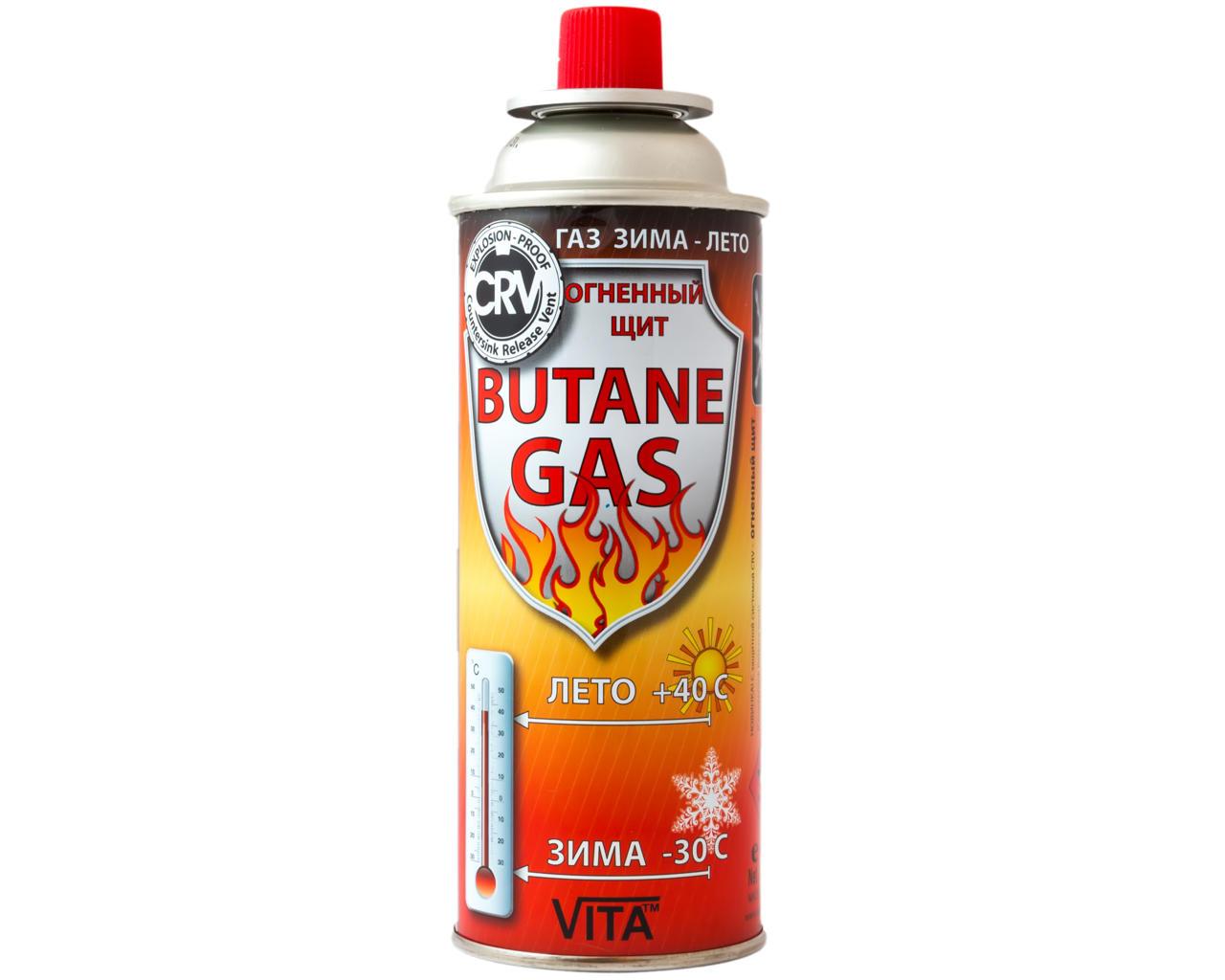 Газ скраплений для портативних газових приладів MAX CRV Butane, 220g