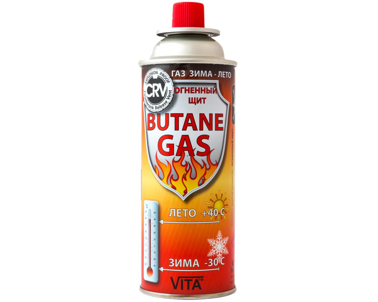 Газ сжиженный для портативных газовых приборов MAX CRV Butane, 220g ...