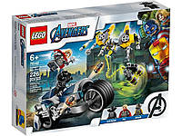 Конструктор LEGO Marvel Super Heroes Avengers Speeder Bike Attack Месники: Атака на спортбайке (76142)