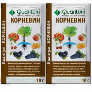 Корневін, стимулятор, 10 г — укорінювач, покращує розвиток кореневої системи рослини, фото 2