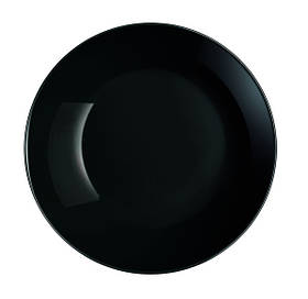 Тарілка Luminarc Diwali Black 200 мм супова (P0787) - MegaLavka