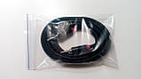 Аудіо кабель AUX, 2M, black, фото 2