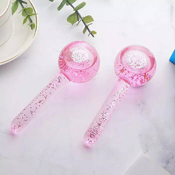 Кріосфери для особи Ice Globes Facial Treatment Рожеві