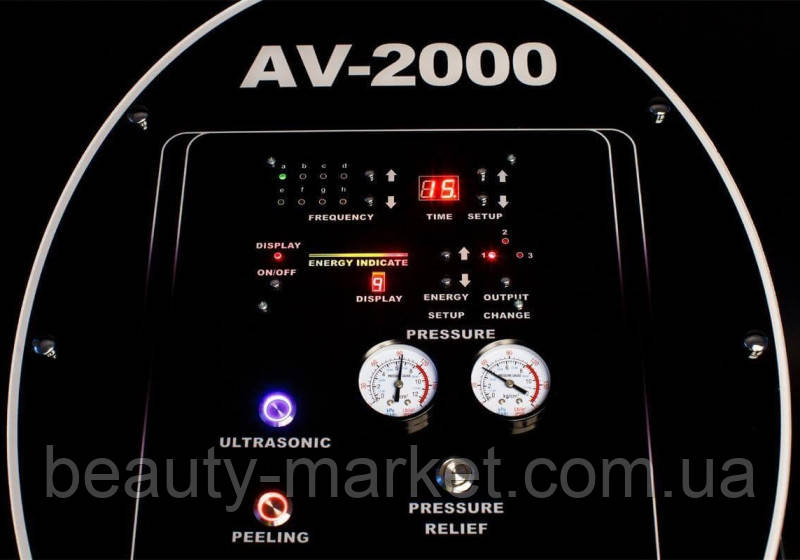 Аппарат AV-2000 газожидкостного пилинга - фото 3 - id-p74382074