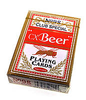 Карти гральні "Beer" 9х6х1,8см пластикове покриття (24968A)